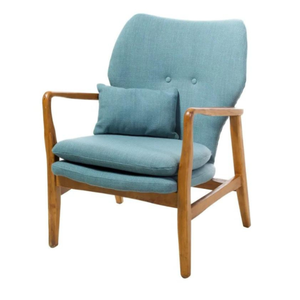Sillón de Madera de Teca de Primera Calidad con Asiento Ecológico y Cómodo para Sala de Estar - Product Image 2