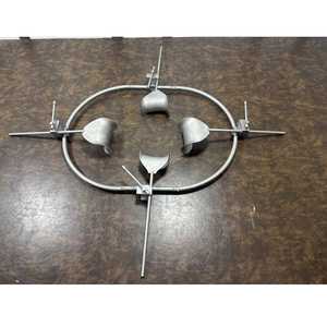 Anillo retractor abdominal de acero inoxidable alemán con 4 cuchillas para cirugías abdominales hospitalarias, certificado CE, Salaar Industry - Product Image 1