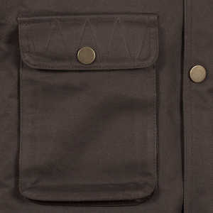 Gilet de motard en cuir véritable respirant à col en V avec fermeture éclair, broderie personnalisée de haute qualité, style sportif, pour homme - Product Image 5