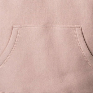 เสื้อฮู้ดดี้ผู้ชายสีชมพูทรงปกติ สวมใส่สบายๆ สำหรับฤดูใบไม้ร่วง ผลิตจากผ้าฝ้าย ดีไซน์กระเป๋าเสื้อ  แบบถัก ย้อมสีพื้น มีจำหน่ายแล้ว - Product Image 4