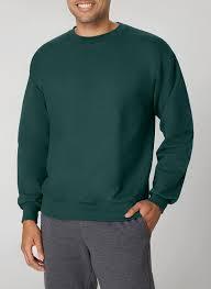 Male Hoodless <b>Jumper</b> Bulk Mens Sweatshirt Crewneck Cotton Blend Soft Fleece Fall Winter Casual - Product Image 2
