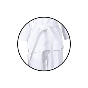 Comfortable Breathable High Quality Quick Dry Martial Arts Karate Uniforms 100% Cotton Solid Color 280g Fabric Front Logo Men's - Product Image 6