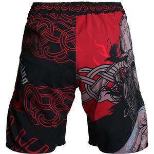 Shorts de MMA Unisex Personalizados de Fábrica, Impresión Completa, Sublimación de Artes Marciales, Secado Rápido, Transpirables, Poliéster, Venta al Por Mayor OEM - Product Image 5
