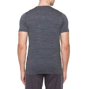High quality men summer 100% <b>Polyester</b> Casual <b>T</b>-<b>Shirt</b> Support Customize Logo Printing and breathable and light weight men tshirt - Product Image 3