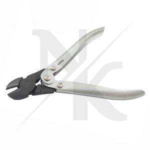 Premium Parallel Heavy Duty Side <b>Cutter</b> 170mm Spring Handle jewelry making tools for Cutting watch optical bending wrapping DIY - Product Image 4