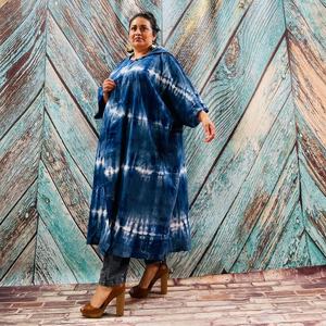 2025 Unisex Tie Dye Kimono Robe Sexy <b>Long</b> Summer <b>Dress</b> for Tall Women New Vacation Holiday Look with 1 Piece Tie Dye Kimono - Product Image 1