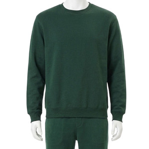 Men's Fleece Crewneck Sweatshirt Classic Fit Heavyweight Pullover Casual Breathable Long Sleeve Solid Color Activewear <b>Jumper</b> - Product Image 1