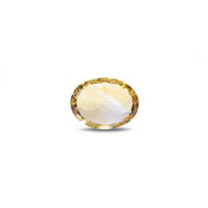 Natural Yellow Cat's Eye Citrine Loose Gemstone 5.9 Carat Excellent Diamond Cut Certified Wholesale - Product Image 2