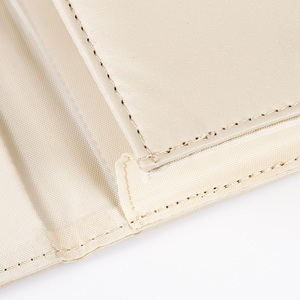 Cartera Portadocumentos de Cuero Zan Yang, Forma de Cartera, Impresión UV Opaca, Colores Beige y Marrón - Product Image 6