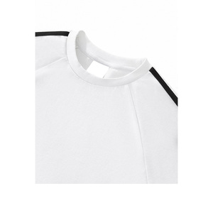 เสื้อยืดลำลองผู้ชายคุณภาพพรีเมียม ปี 2026 ผ้าฝ้าย คอกลม เนื้อนุ่ม น้ำหนักเบา ระบายอากาศได้ดี รับสกรีนโลโก้ เสื้อยืดพื้นฐานสำหรับฤดูร้อน - Product Image 4