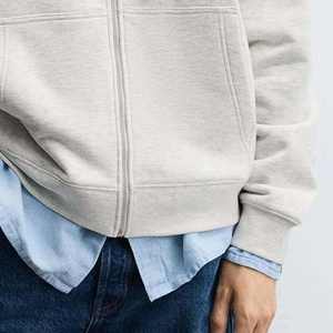 Sweat-shirt personnalisé automne-hiver pour hommes et femmes, coton de haute qualité, coupe ample et sans cordon de serrage, motif imprimé - Product Image 4