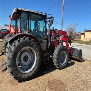 Tractor Massey Ferguson 4710, Ruedas 4x4 Resistentes, 70HP, 50HP, 80HP, Cargador Frontal, Usado, de Fábrica, Equipo Agrícola Asequible - Product Image 3