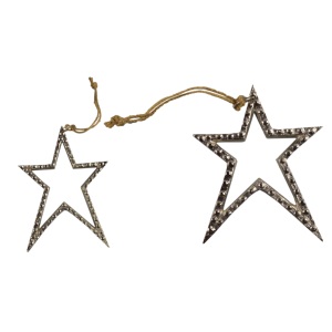 Metal <b>Hanging</b> <b>Stars</b> Plated Finishing Design Metal Home Decor Christmas <b>Hanging</b> & Festive Decor Garland <b>Hanging</b> - Product Image 1