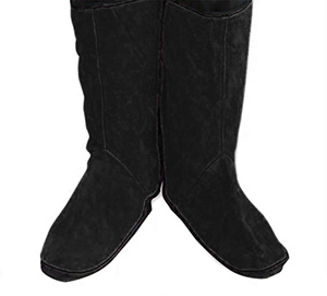 JNM SAFETY JNM-5254 รองเท้าคลุมรองเท้าป้องกันการเชื่อมแบบหนังวัวแท้ ทนทาน เป็นมิตรกับสิ่งแวดล้อม ได้รับการรับรองมาตรฐาน CE ระดับ D สำหรับงานอุตสาหกรรม - Product Image 2