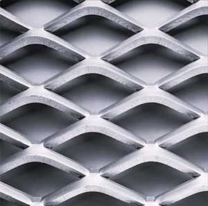 Galvanized Diamond Screening Mesh Galvanized Diamond Pattern Mesh Galvanized Diamond Plate Mesh Galvanized Diamond Panel Mesh - Product Image 2