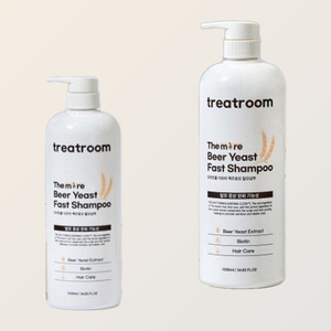 Traitement anti-chute de cheveux coréen 2 pièces Treatroom The More Brewer's Yeast Hair Loss Care Shampoo 1030ml Fabriqué en Corée - Product Image 4