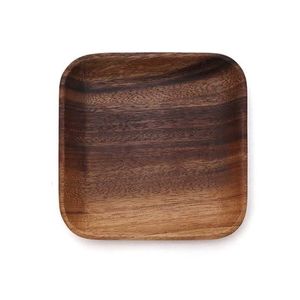 New Arrival Unique Wooden Tray Elegant Oval Shape Acacia Wood Serving Tray for Food and Home Decor Stylish Plate - Product Image 6