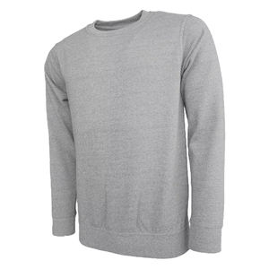 Men's Waterproof Crew Neck Sweatshirt <b>Jumper</b> Plain Jersey <b>Pullover</b> Top for Work & Casual Wear Hoodie & Sweatshirts - Product Image 2