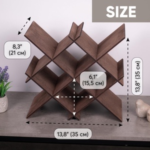 wine <b>rack</b> rubber feet support wine <b>rack</b> floor grip base wine <b>rack</b> stable ground placement wine <b>rack</b> vibration resistant - Product Image 3