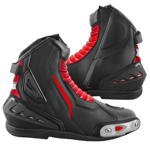 Bottes de moto pour course, imperméables, respirantes, coupe-vent, grandes tailles, en cuir véritable, unisexes, pour motocross et conduite de moto - Product Image 6