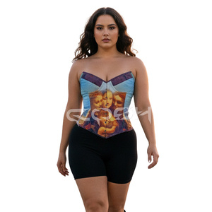 Proveedor de Corsés con Estampado de la Mona Lisa - Product Image 3