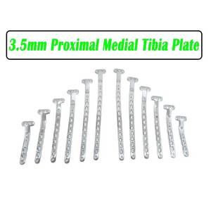 Juego de Placas Tibiales Proximales Mediales de Calidad Premium, Acero Inoxidable Veterinario de Grado Quirúrgico, Placas Óseas Ortopédicas Autoclavables, CE - Product Image 4