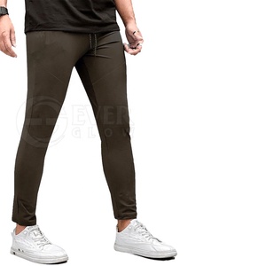Concevez vos propres pantalons décontractés d'extérieur personnalisés en toile droite légère, imperméable et respirante pour hommes, 100% coton - Product Image 3
