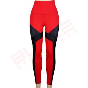 Blaze Fight Wear Personalizado Secado rápido Cintura alta Transpirable Cintura elástica Leggings de yoga Cintura cruzada - Product Image 4