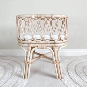 Mini berceau pour poupées, berceau de poupée de grande qualité, lit en rotin pour enfant, jouets, prix direct du fabricant - Product Image 6