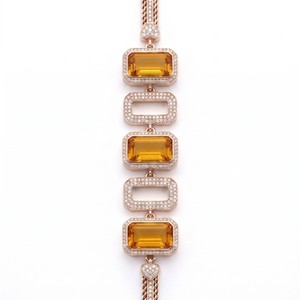 Pulsera Unisex de Oro de 14K con Diamantes Certificados por IGI, Corte Brillante Redondo, Estilo Clásico para Bodas, Uso Diario - Product Image 4