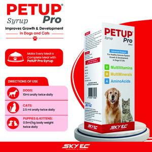 PETUP PRO Sirop Sûr Multivitamines Multiminéraux Acides Aminés Essentiels Soutien Immunitaire Complément Alimentaire pour Chiens Chats Tous Types - Product Image 4