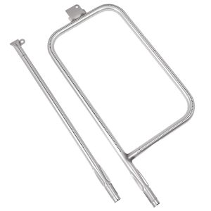 Tubo Bruciatore Griglia in Acciaio Inox 304 da 23,75 Pollici per Weber Q3200 Q300 (2013 Precedente) Q320 Q3000 (2014 Successivo) - Accessori BBQ - Product Image 3