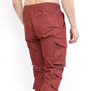 Pantalones Cargo Casuales para Hombre, Duraderos y Ligeros, con Múltiples Bolsillos, Corte Holgado, Tela de Lona Impermeable, para el Uso Diario y la Moda Urbana - Product Image 5