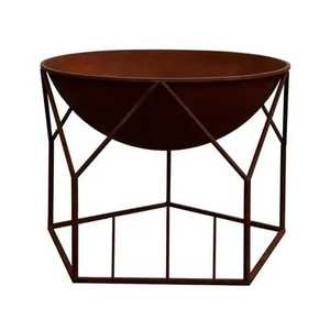 Brasero Cuadrado de Metal con Diseño Cortado a Láser, Calentador de Leña para Exteriores, Chimenea de Acero Resistente, Brasero de Jardín con Nudo Celta - Product Image 2