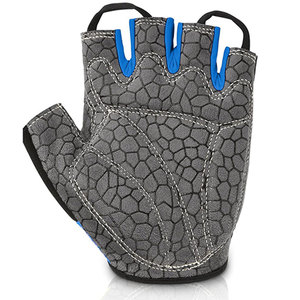 Gants de cyclisme demi-doigts respirants de haute qualité à bas prix fabriqués au Pakistan avec sangle de poignet réglable et design personnalisé pour - Product Image 3