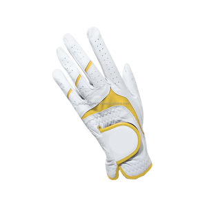 Guante de golf SCS052 de mano izquierda de alta calidad Cabretta de piel de oveja genuina con combinación de cuero PU casuales para deportes al aire libre - Product Image 2