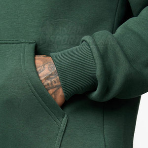 Sweat-shirts décontractés pour hommes avec logo personnalisé, 100% coton, épaules tombantes, impression personnalisée, coupe classique, streetwear - Product Image 5