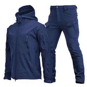 Traje de Caza Transpirable Personalizado con Logotipo y Diseño, 100% Poliéster de Alta Calidad, Conjunto de Sudadera con Capucha y Pantalones para Hombre, Servicios OEM - Product Image 6