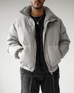 Chaqueta de Invierno para Hombre con Capucha, Negra, de Poliéster, Resistente al Viento, Informal, para Uso en Exteriores - Product Image 5