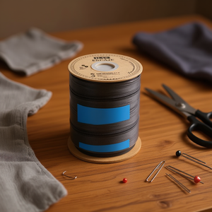 Fermeture éclair Ilan 3 cm x 20 m n° 5 grise pour couture et artisanat - Product Image 2