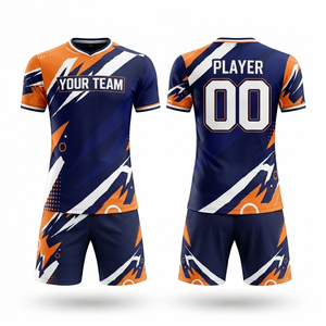 Conjunto de uniforme de fútbol personalizado de último estilo, kit de equipo de fútbol para adultos al por mayor, ropa deportiva - Product Image 2