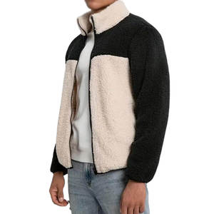 Comfortable Feel And Strong Finish <b>Sherpa</b> <b>Fleece</b> <b>Jacket</b> With Breathable Warm Linin Durable <b>Sherpa</b> <b>Fleece</b> Winter <b>Jacket</b> - Product Image 1