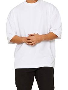 ออกแบบโลโก้ตามสั่ง OEM เสื้อผ้าผู้ชายไซส์ใหญ่ สไตล์ลำลองและอเนกประสงค์ ผ้าไหมน้ำแข็งทรงหลวมสำหรับฤดูร้อน - Product Image 3