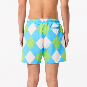Shorts de bain d'été pour hommes, nouveaux maillots de bain de plage, shorts de bain imprimés numériquement par sublimation, couleur unie - Product Image 3