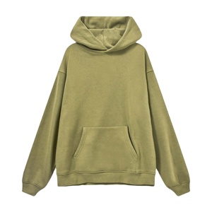 เสื้อฮู้ดดี้ทรงหลวม น้ำหนัก 400 กรัม ผ้าฟลีซ 100% คอตตอน ระบายอากาศได้ดี เป็นมิตรต่อสิ่งแวดล้อม ดีไซน์หรูหรา คุณภาพสูง สำหรับผู้ชาย - Product Image 4