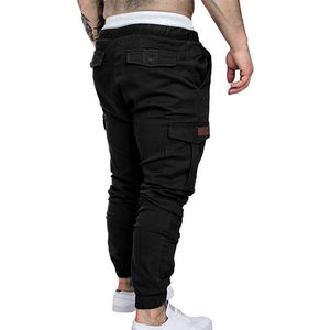 Pantalones Deportivos para Hombre, Corte Jogger, Forro Polar, Color Oscuro, Cintura Media, Transpirables, Ajustados, Antiarrugas, Impermeables, Ecológicos, de Secado Rápido - Product Image 2