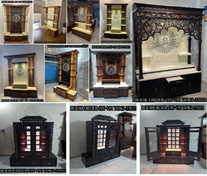 Sagwan wooden gopuram Mandir Temple ดีไซน์แบบ sagwan wooden gopuram Temple สำหรับบ้านอินเดียใต้ดีไซน์วัดไม้ - Product Image 4