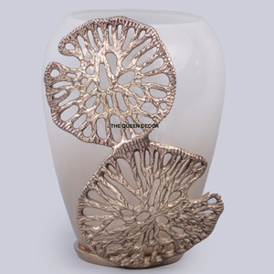 แจกันดอกไม้ตั้งพื้นหรูหรา ของตกแต่งงานแต่งงาน งานฝีมือโลหะ แจกันขนาดใหญ่ อุปกรณ์จัดงาน ของตกแต่งบ้านและสวน ราคาถูก - Product Image 4