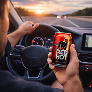 Bebida Energética Personalizable Red Hot 250ml con Taurina, Vitaminas, Ginseng, Cafeína, Carbonatada, Sabor Original, 24 Meses de Caducidad, de Vietnam - Product Image 3