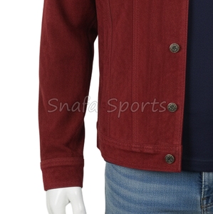 Stylish Fashion Autumn <b>Suede</b> <b>Jacket</b> for Women ale Custom Design Solid Color Fashion Wear Leather Western <b>Jackets</b> For Sale - Product Image 4